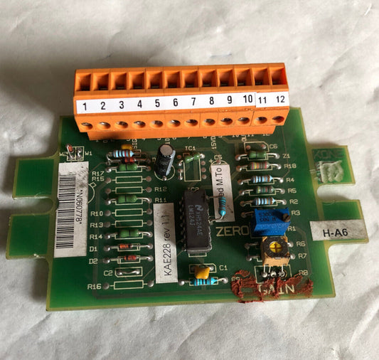 Konecranes Kae228 Rev 1.1 Amplifier,H-A6,Dd603,Aj