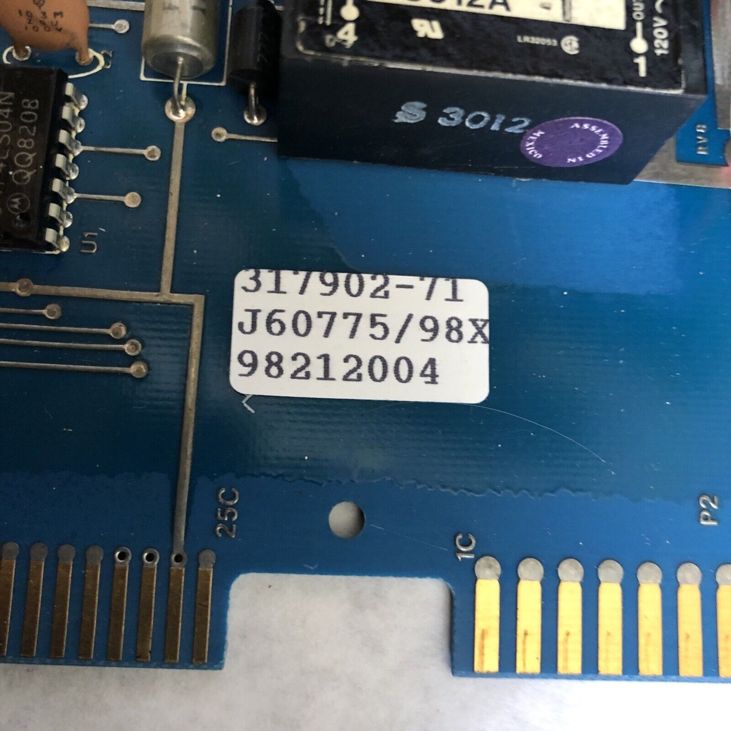 Forney 31790201,Afs-Io-19,317902-71, Afs-10-19 D-317902-01 Rev.D,Board,Cx