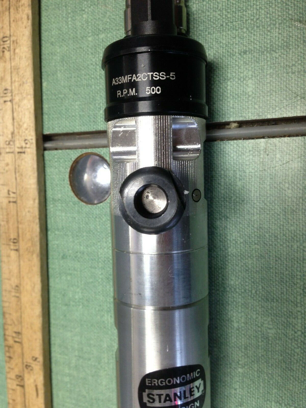 New Stanley A33mfa2ctss-5 Automation Pneumatic 120204043 Nutrunner,500 Rpm,En