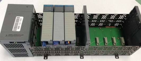 Allen Bradley Slc-500 Plc 1746-P2, 1746-A10, 1746-P2, 1746-Ib16 ,10-Slot,Dg