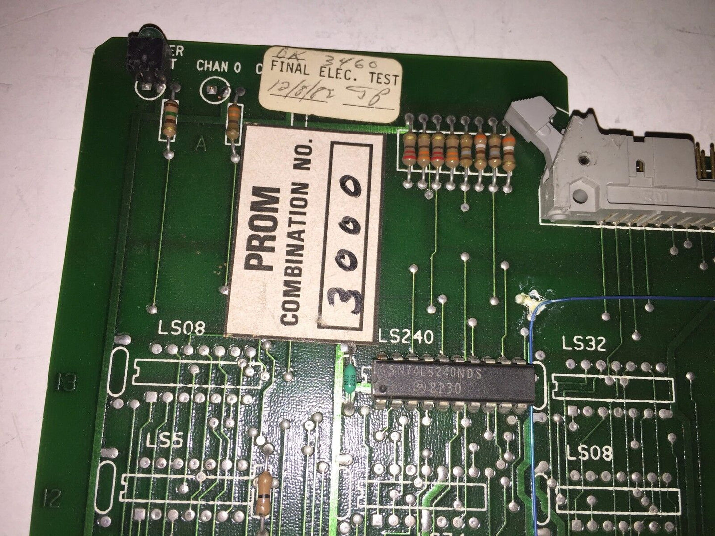 Modicon S210-000 Rev B,Gould S210-000 Prom Combination No 3000 ,Es