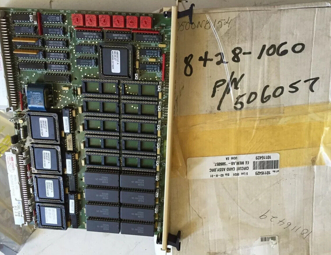 New Allen Bradley Mem86-3X192k,Mem-3*192/E3e100, Pcb Board,Fb