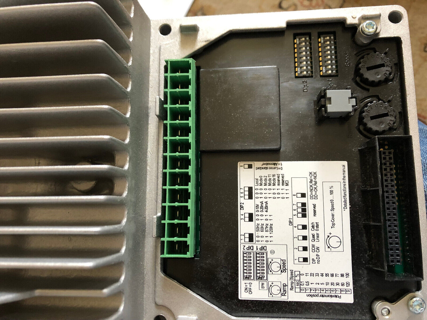 New Lenze E84dgdvb1524ps Inverter Drive Unit. 1.5Kw 3/Pe Ac 400/480V,3.8/3.1A,Ac
