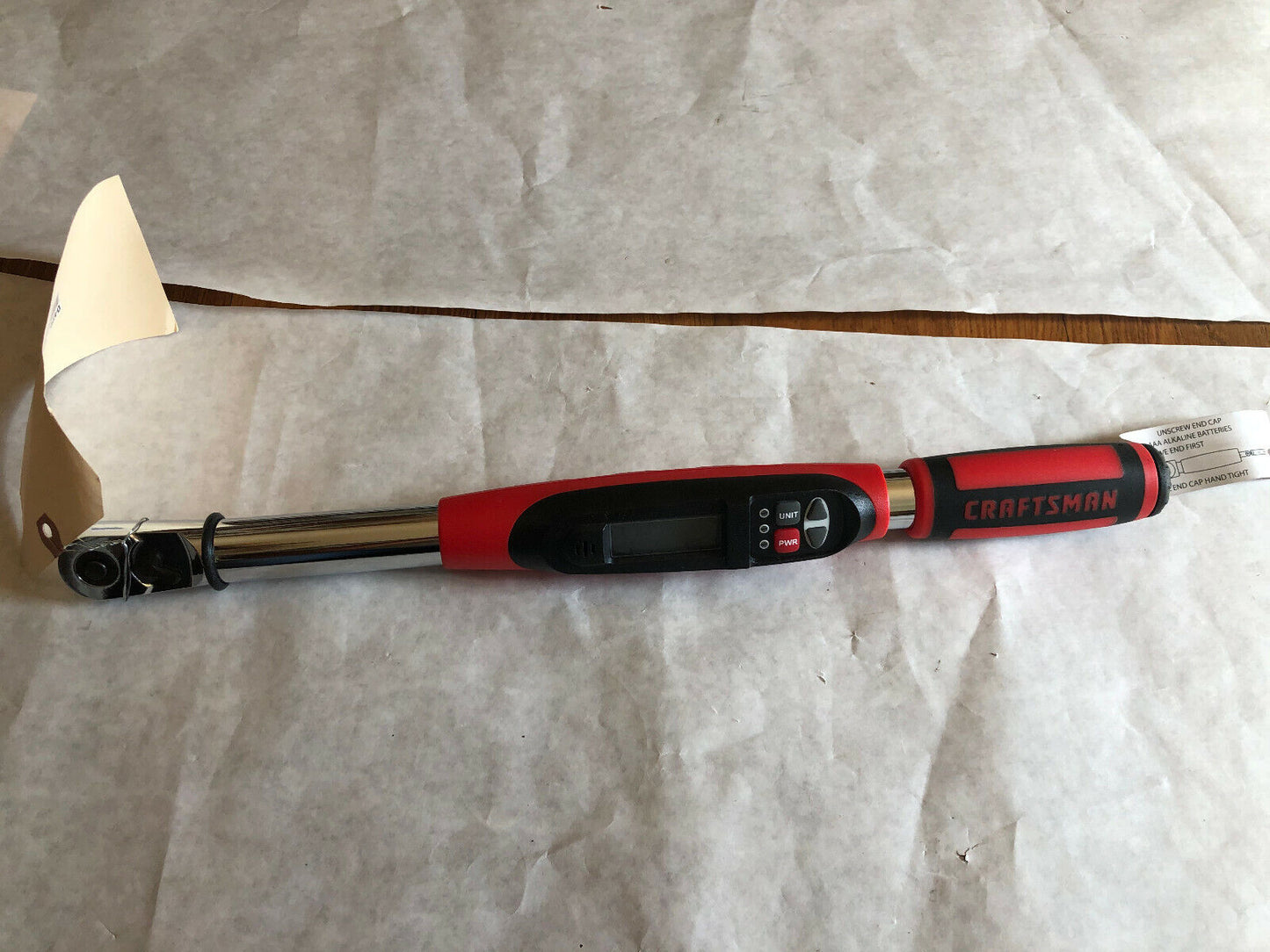 New Craftsman 47711 Digital Torque Wrench 10-100 Ft-Lbs,Battery Wrench,Ff