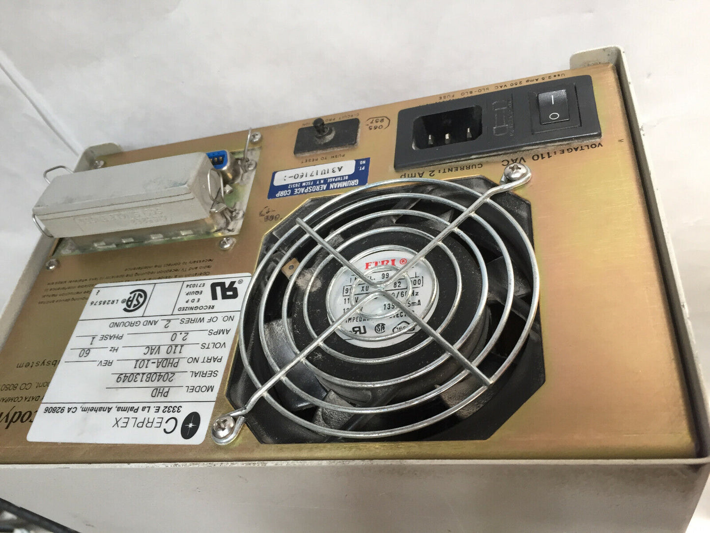 Amcodyne Phda-101, High Performance Storage Subsystem,Amcodyne,Cerplex Phd,Sl