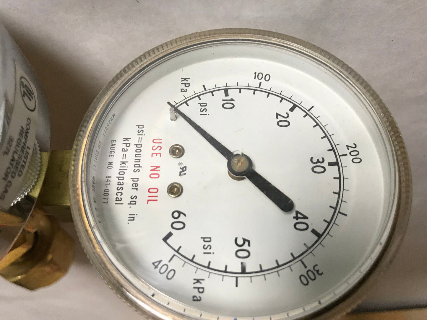 Concoa 1806 Airco 1806-9931 Oxygen Regulator 1806 9931 Cga 024,60Psi,400Kpa,Ah