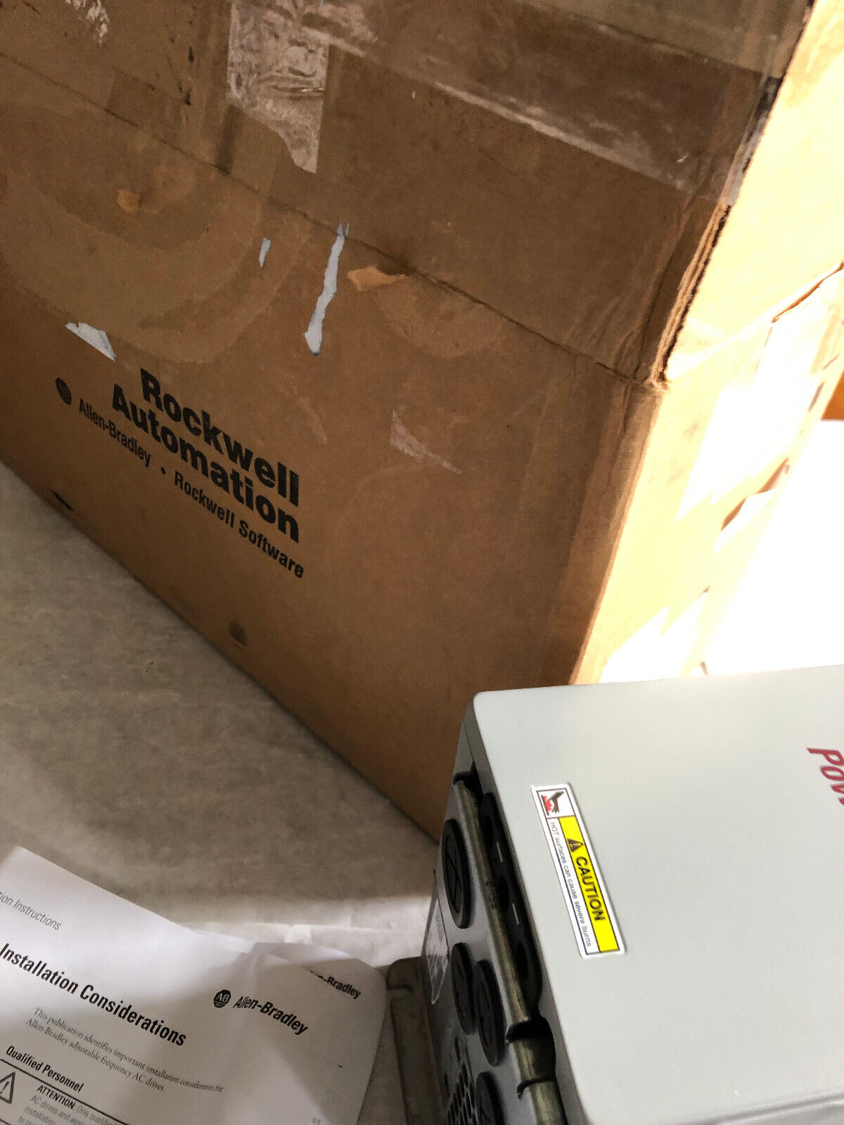 New Allen Bradley 20Bd014a3aynand0 /B Powerflex 700 Ac Drive 480V 14Amps,10Hp,Ay