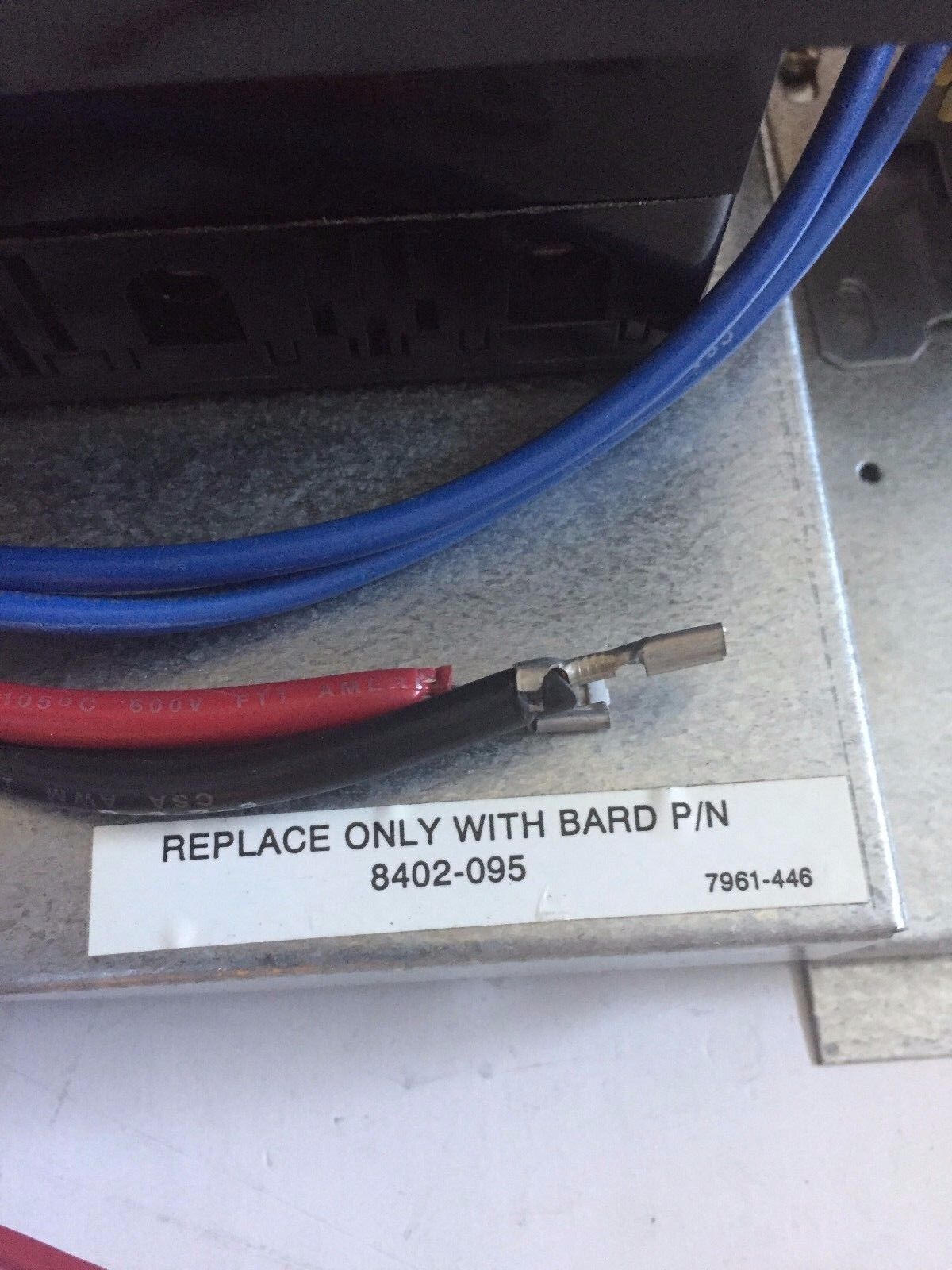 Usd 15660,60A-600,Bard Ehwh24a-C06,15660-3,8402-095 Heat Pump Heat Strip Base,Eq