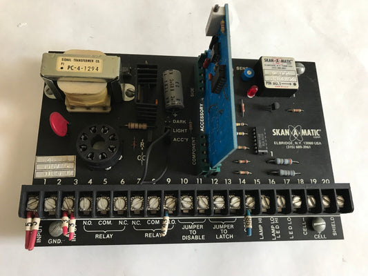 Skan-A-Matic R48361 115Vac 0185F09,B48361,722146 Rev.D Universal Timer Board,Su
