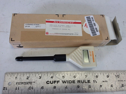 New Corning Ph-30 ,Aldrich Z24293-4 Check-Mite Ph Sensor, 0 - 14 Ph ,Cu