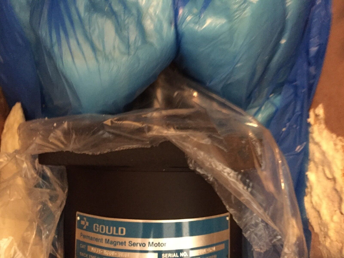 Gould M131-H60b-9K0f,M131h60b9kof Permanent Magnet Servo Motor 33A,37.8 Torqu,Ck