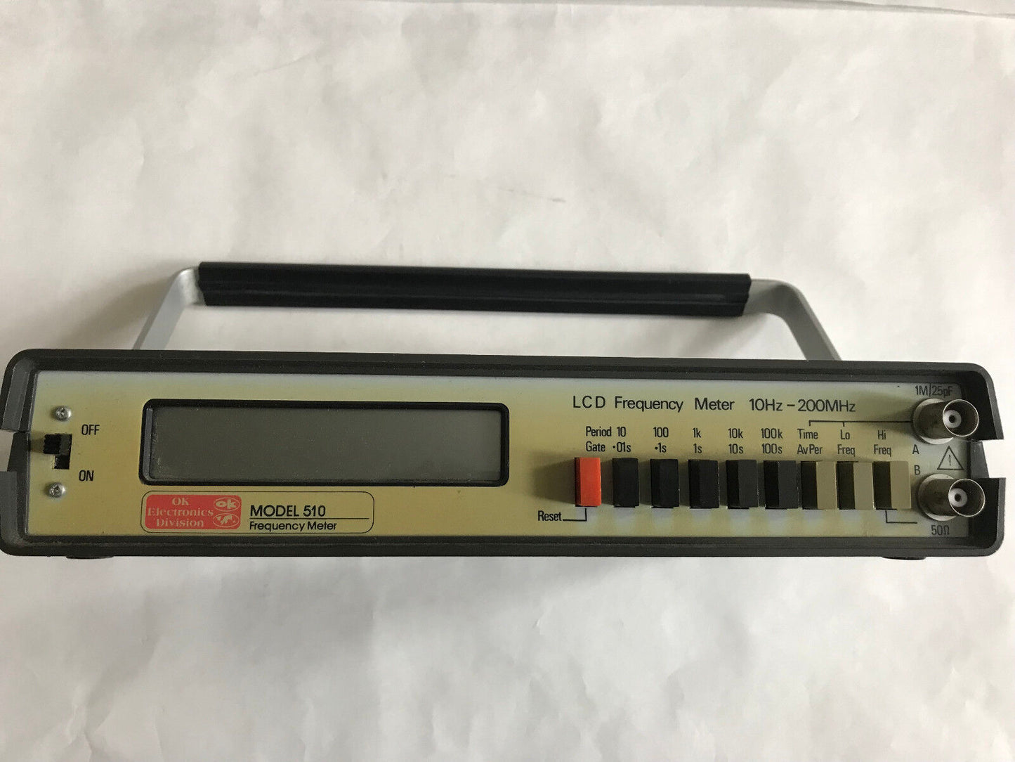 Ok 510,Ok Electronics Division Model 510 Lcd Frequency Meter,Sc