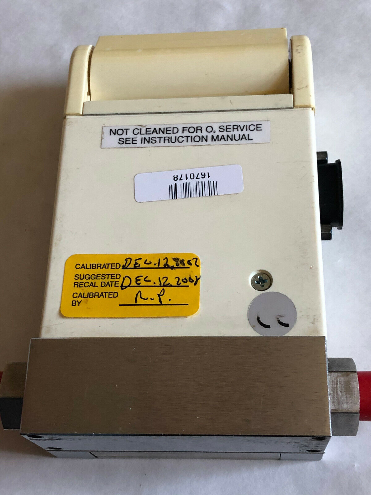 Sierra Instruments 822S-L-2-Ov1-Pv2-V4 Gas Mass Flow Meter W/ Digital Displ,De