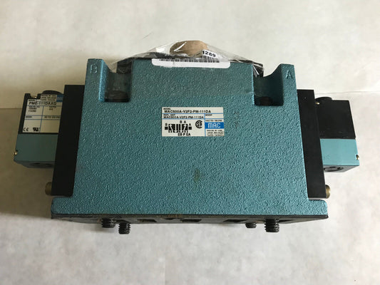 Mac Mac500a-V2f2-Pm-111Da Pneumatic Solenoid Valve,Pme111daag,Pme111daag,120V,Ep
