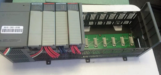 Allen Bradley 1746-P2,1747-L524,1746-A10,Slc 500 Plc System,Cpu,I/O Module,Cx
