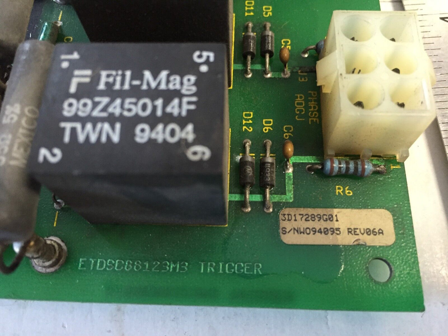 Westinghouse 3D17288h01 Rev 03,Etdsc88123m3 Triccer,3D17289g01 ,Di