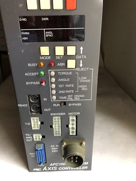 Fec Axis 110,Fec Afc1100 System Axis Controller  Axis110 Type 105,Axis 110,Bq