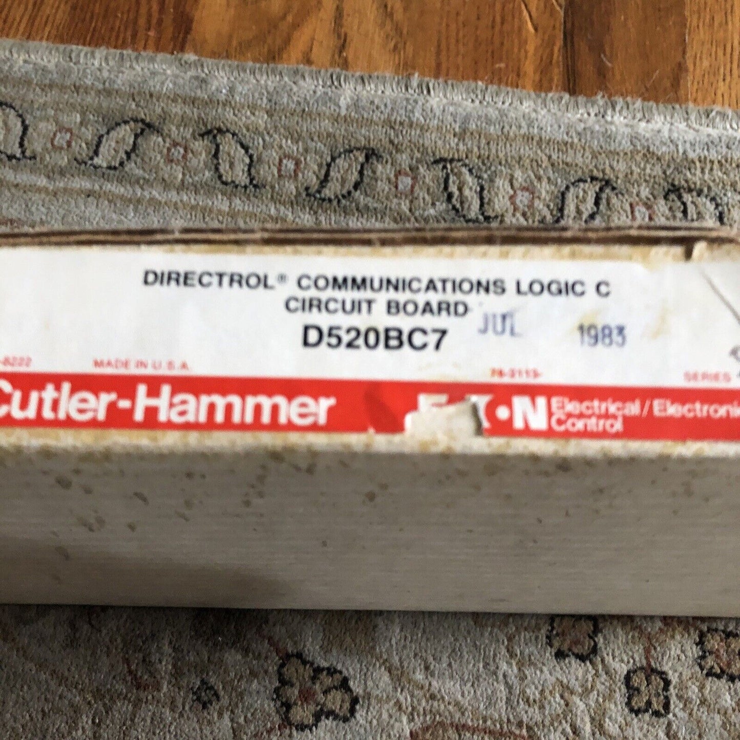 New  Eaton  D520bc7, Cutler-Hammer Corporation Logic Board,Bd