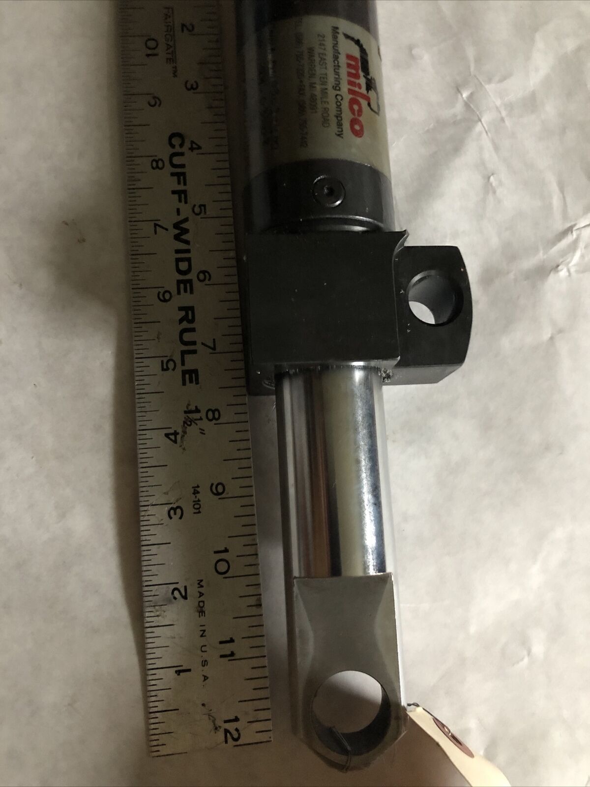 New Milco 432-10375-06 Welding Pneumatic Cylinder,Bi