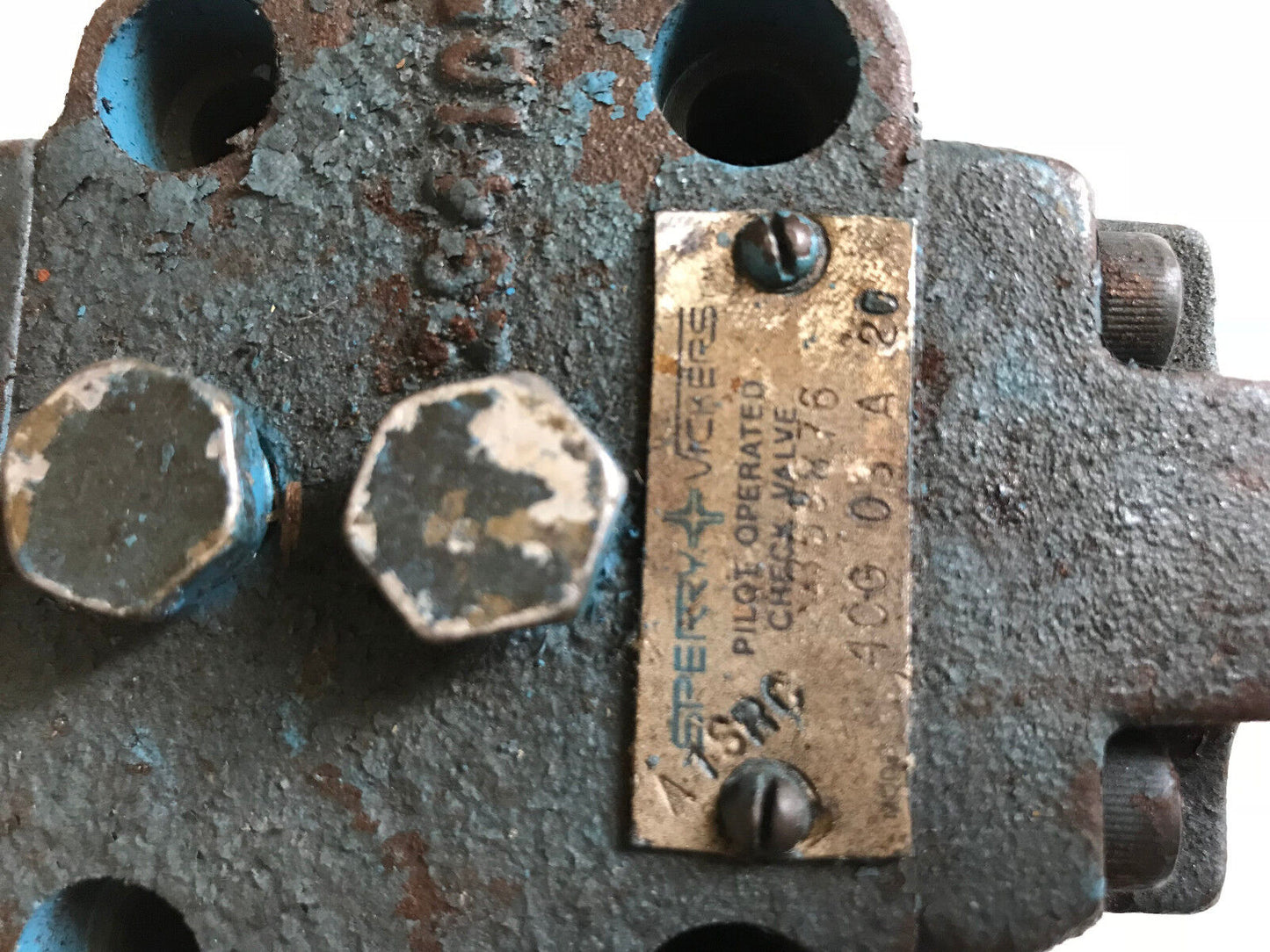 New Sperry Vickers 4Cg-03-A-20 Hydraulic Check Valve 4Cg 03 A 20,Ac