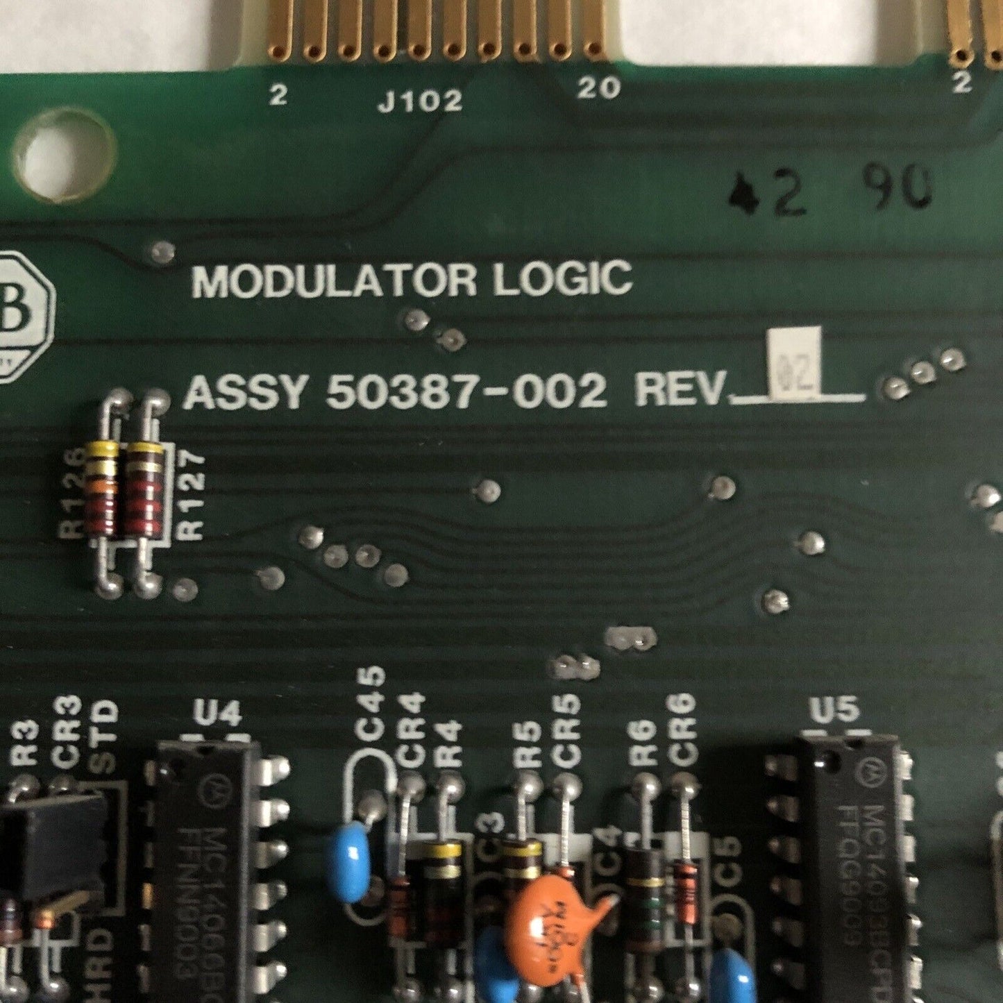 Allen-Bradley 50387-002 Rev08, Allen-Bradley 50387-002 02 Modulator Logic,Ae,Az