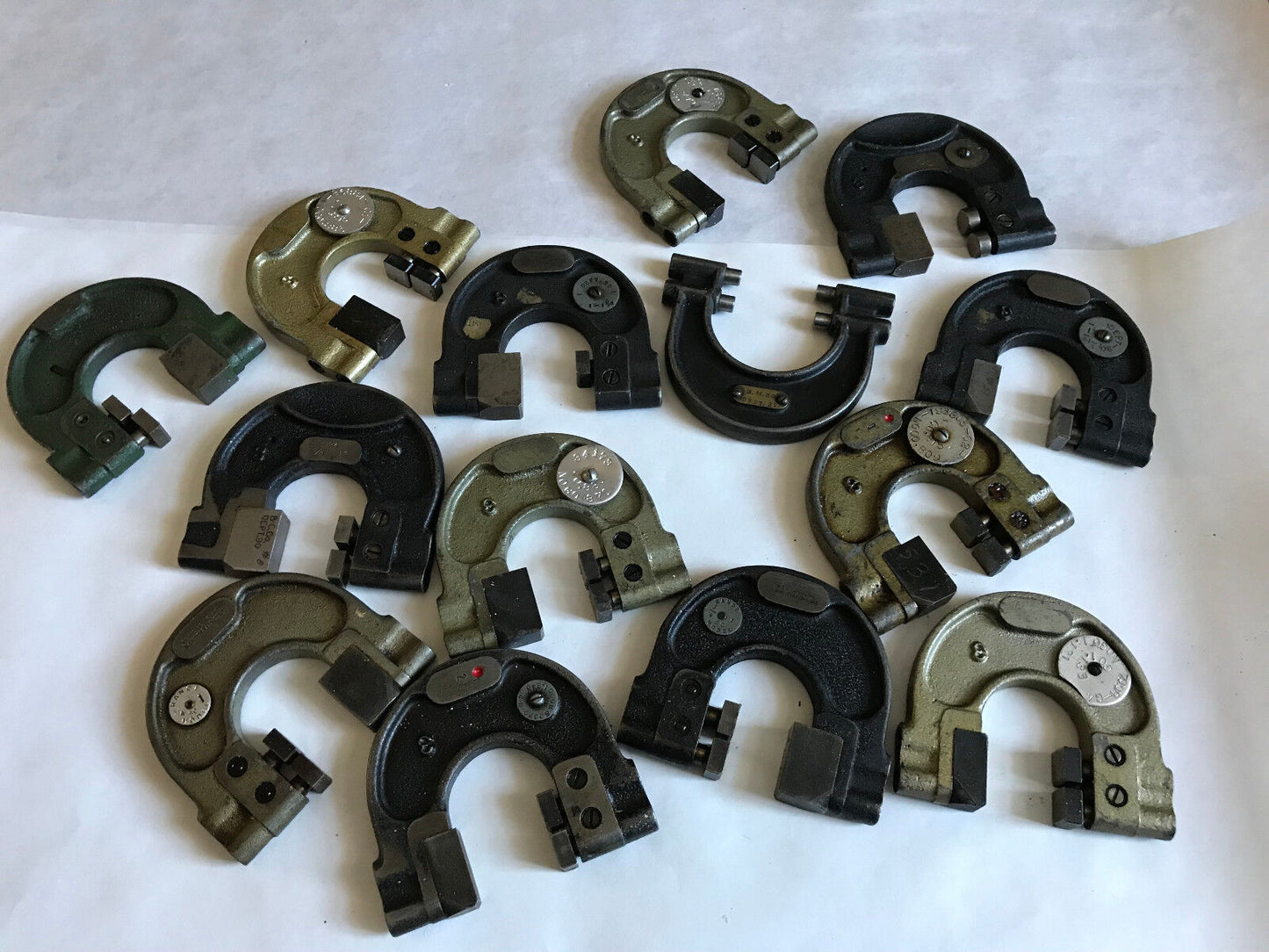 Lot 14 Size 3 Adjustable Snap Go No Go Gage,G0-1,Gtd,Sheffield,Standard .809,Sd