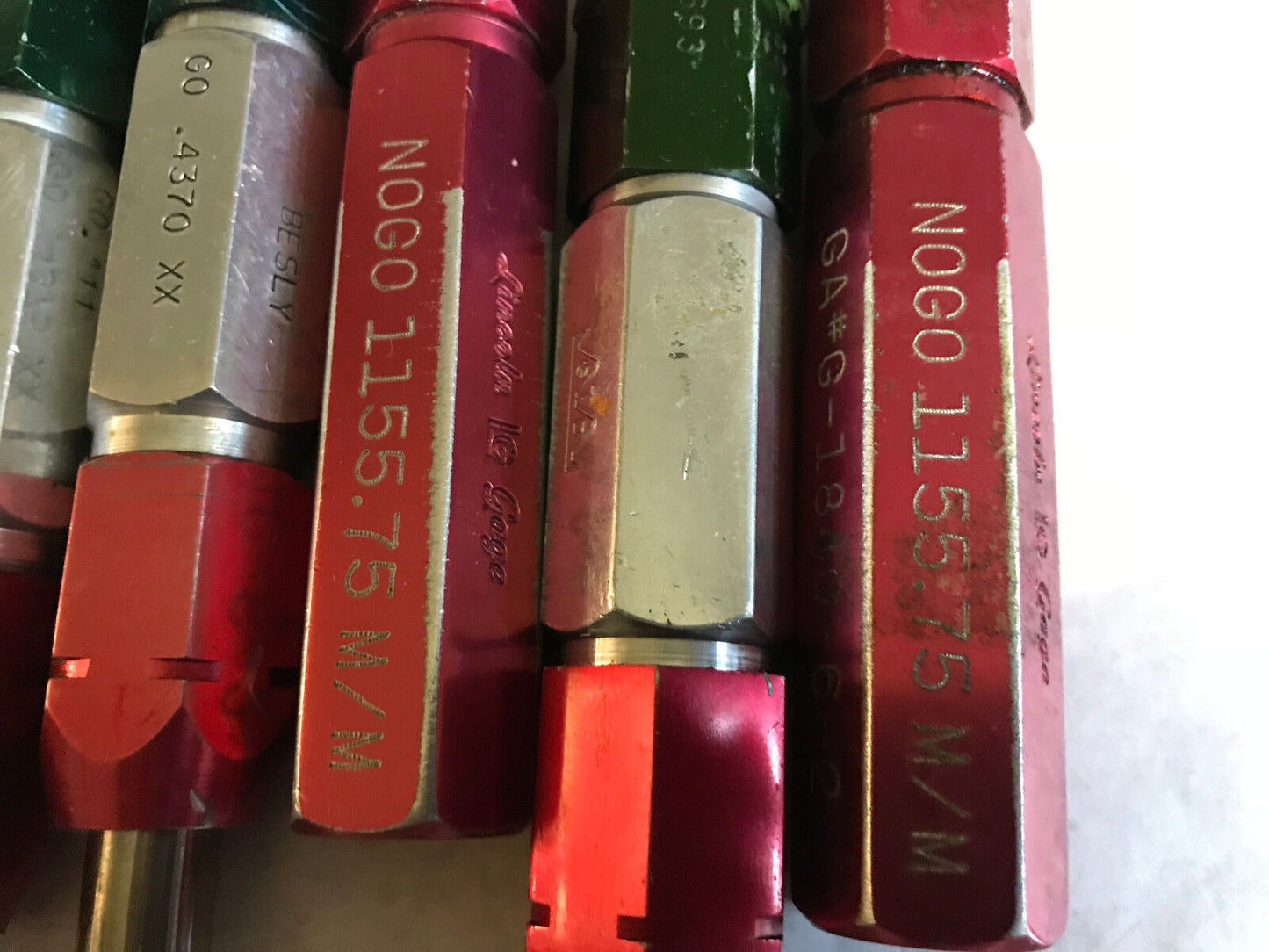 Lot Plug Gage Go Nogo Van Keuren .422,424,4370,4693,4698,4450,437,440,415,Es