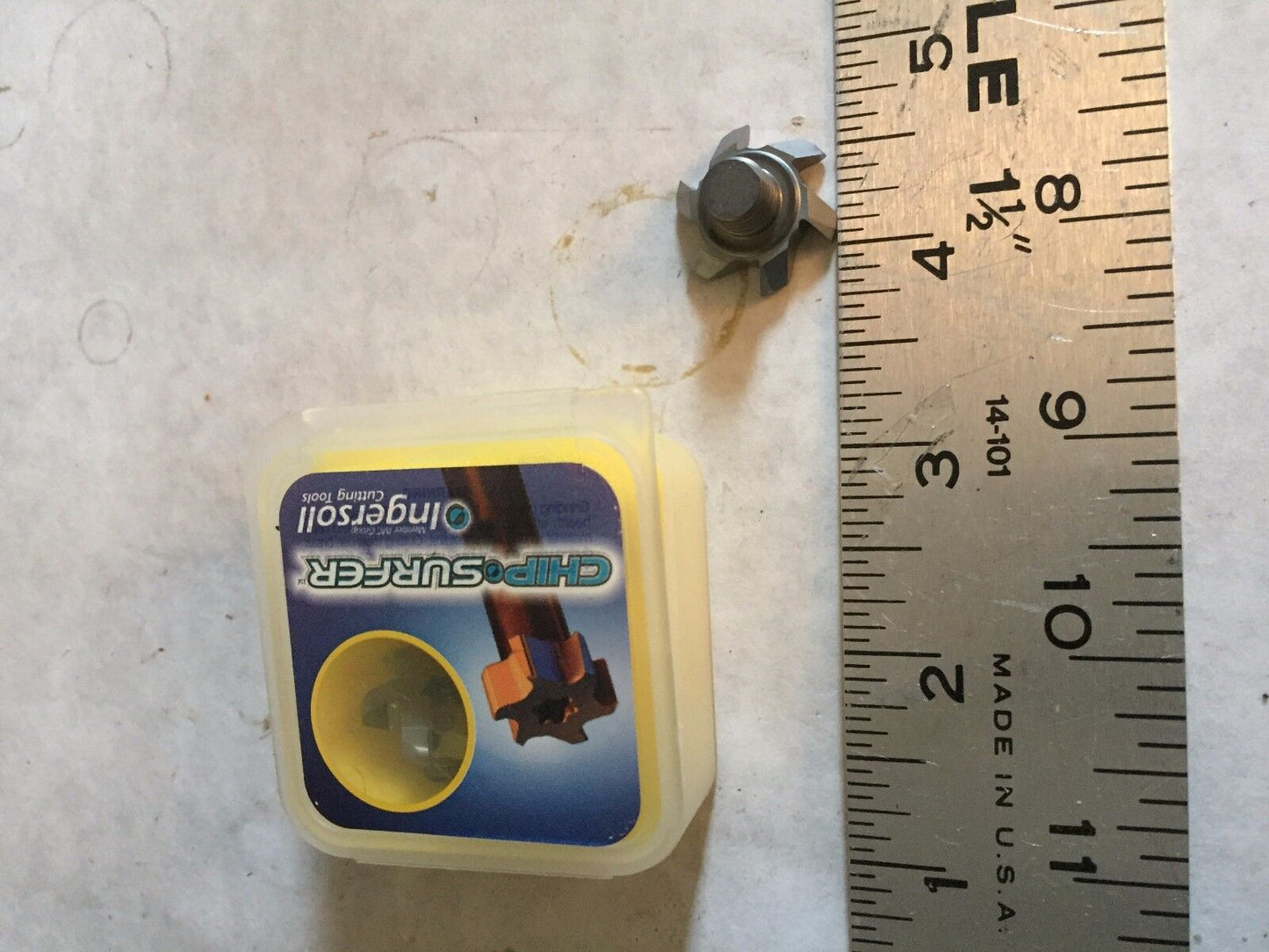 Lot2 Ingersoll 0873,1058975 Solid Carbide Cutter Surfer 18T-8719T8rn10 In1030,Al
