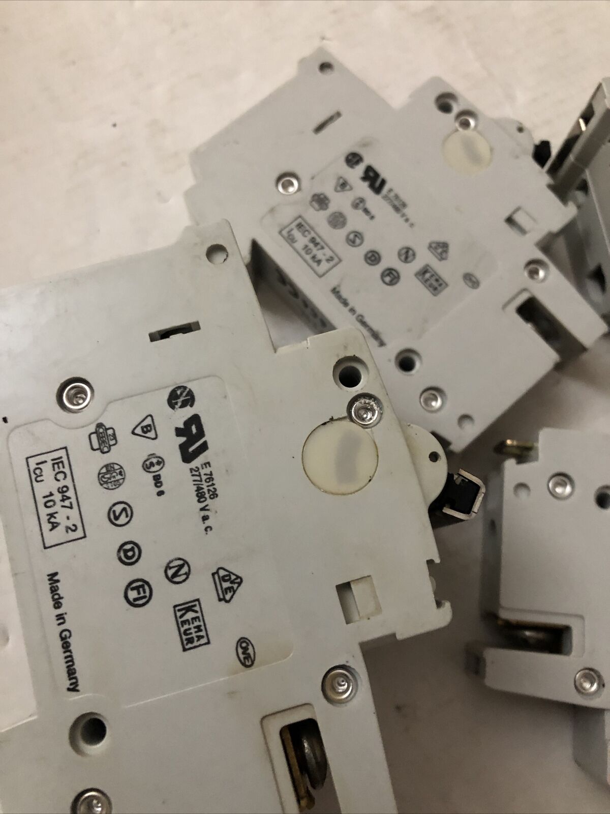 Mixed Lot 4 Abb S263,Abb S272,Abb S261,Abb B10,K2a,Abb C4 Circuit Breakers,Cs