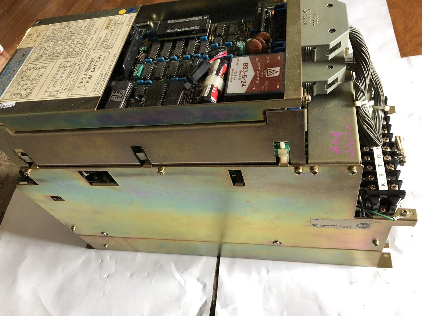 Yaskawa Cacr-Sr 44Tz9sfy03a,Cacr-Sr 44Tz0sfy03a,Yaskawa Cacr-Sr Servopack,Al