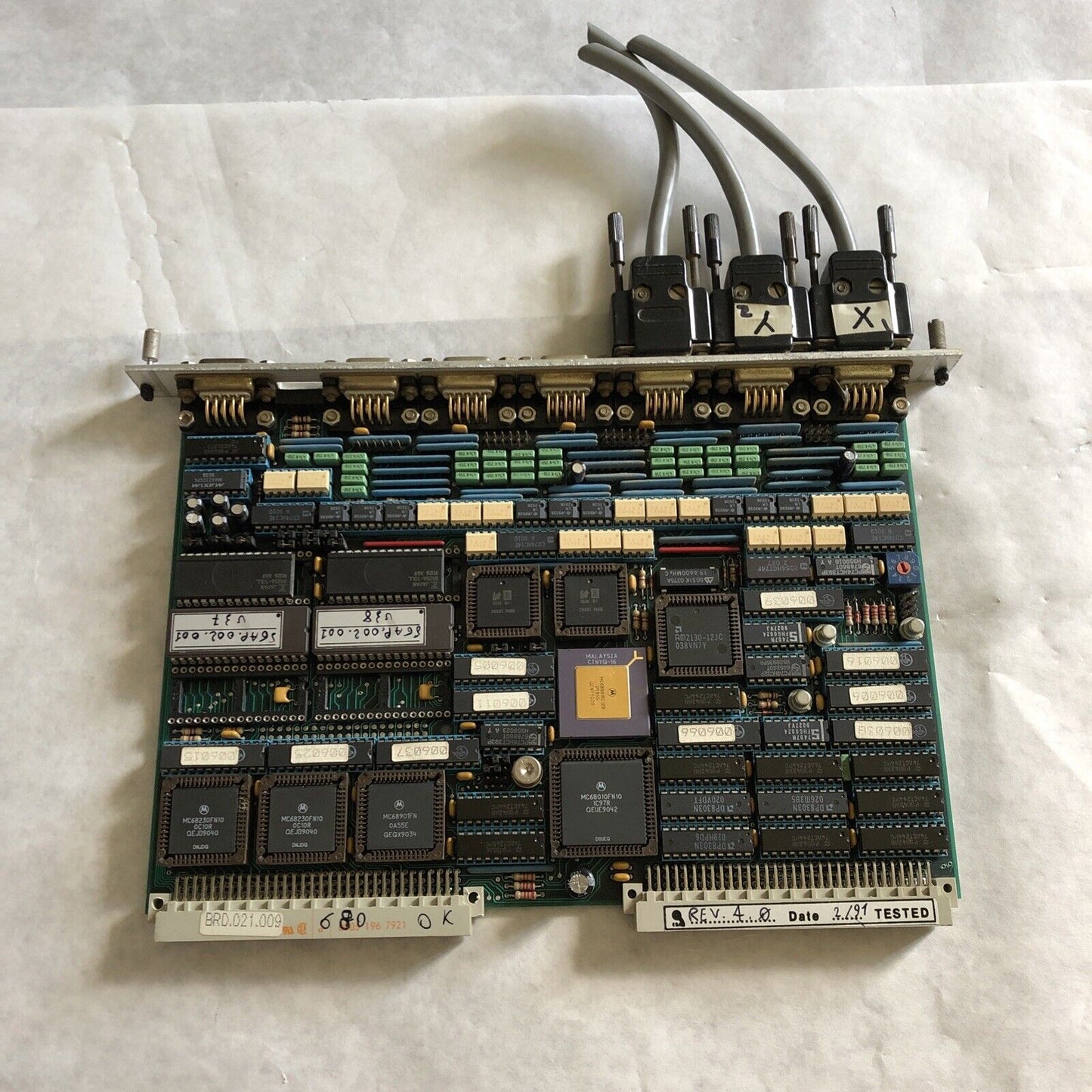 Esa Brd.021.009,6 Axis Slv N.,Remote,Esa/Gv Pcb.021.009,021.009 Board,Td