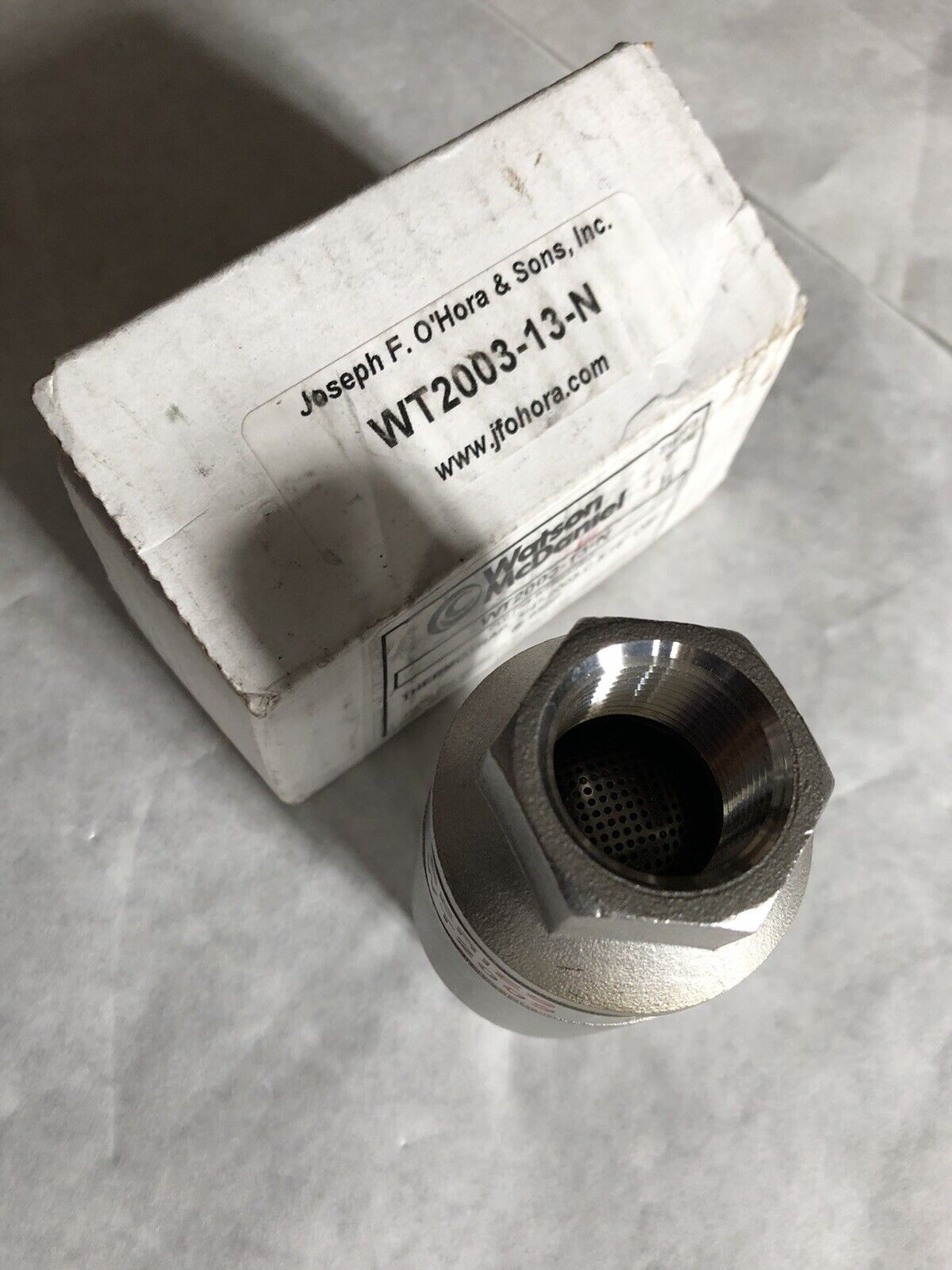 New 3/4" Npt Watson Mcdaniel Wt2003,Wt2003 Series Thermostatic Steam Trap,Ed