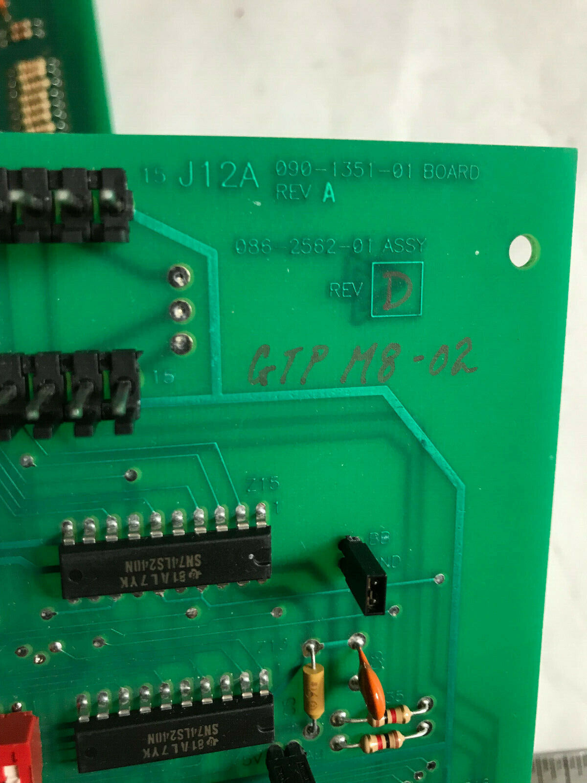 Translogic Qatl Cfh 086-2562-01 Rev D Board 15 J12a 090-1351-01 Without Card,Eu