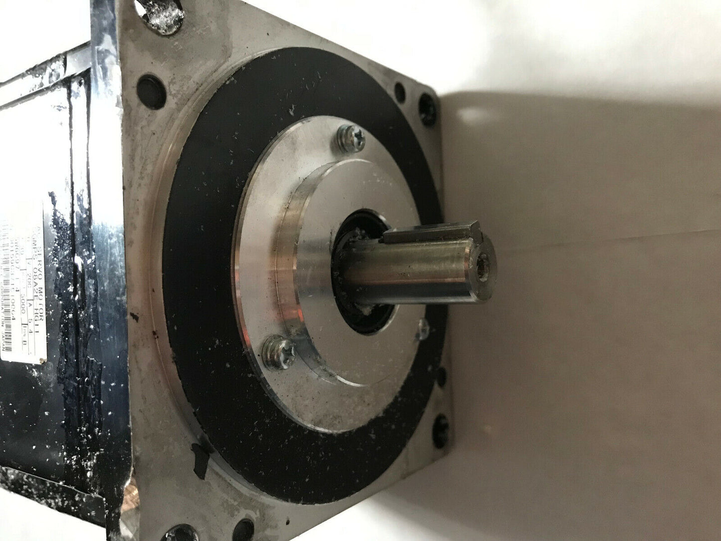 Yaskawa Sgmps-08A2e-Hg11 Ac Servo Motor,W-750,200V,5.4A,3000Rpm (Wire Damage),So