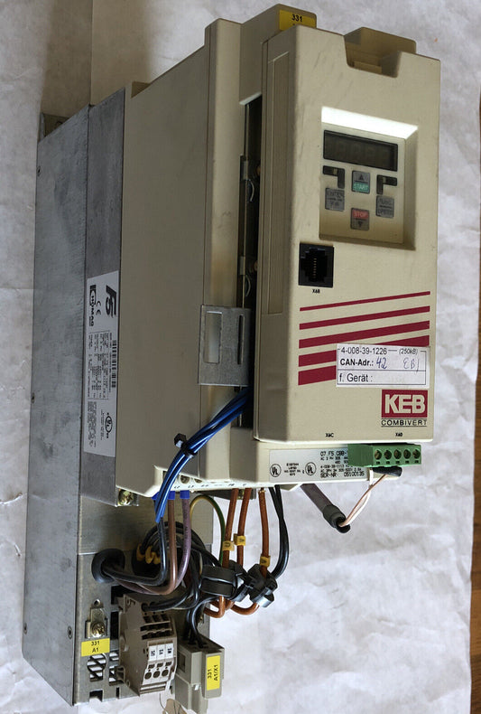 Keb 07.F5.Cbb-Ya00,1.8 Kva,10.E5.T60-A071 Combiver Drive,3Ph,305-500V,Ea