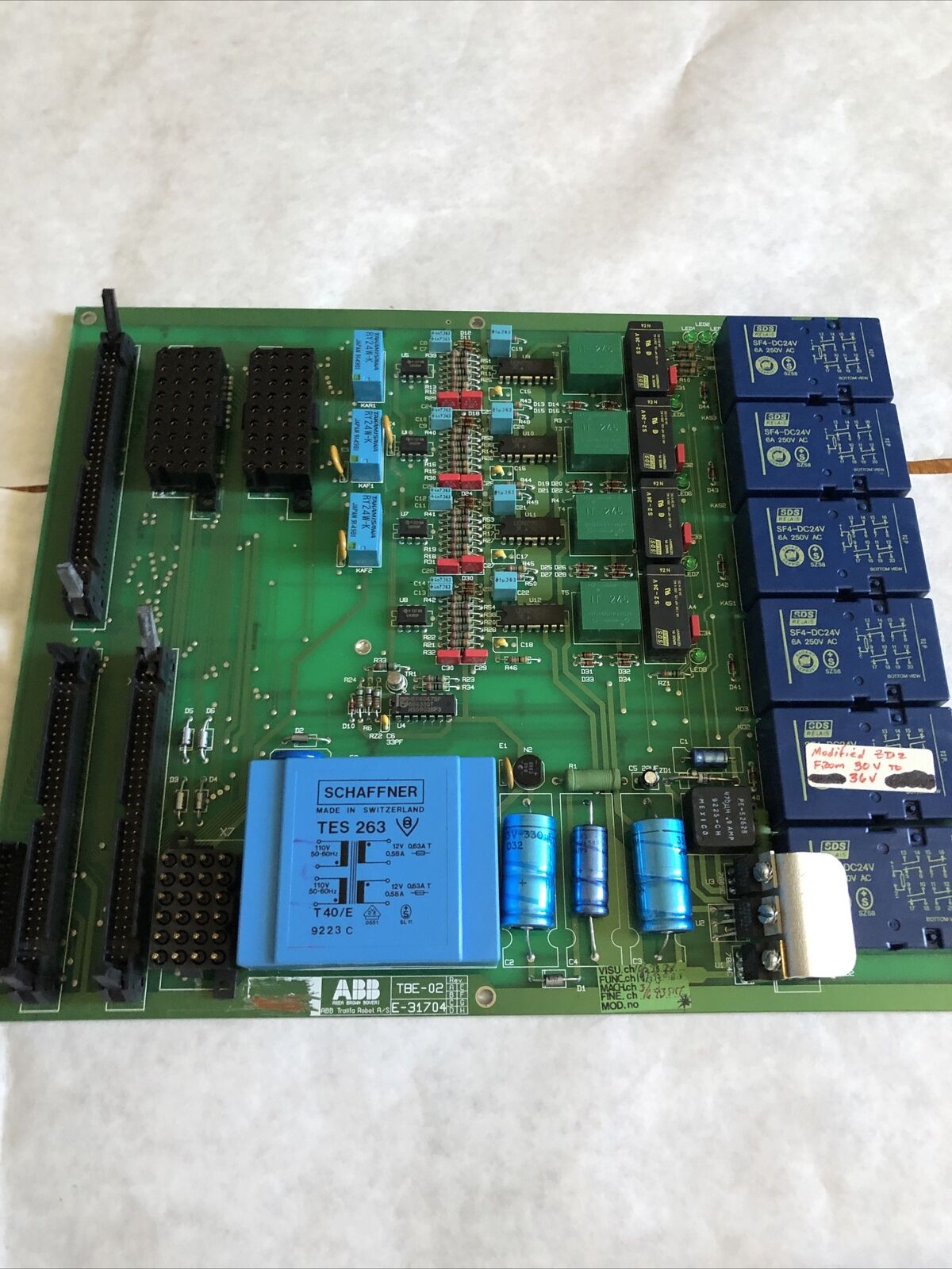 Abb Tbe-02,Abb E-31704 Robotic Computer Control Board,Bb￼