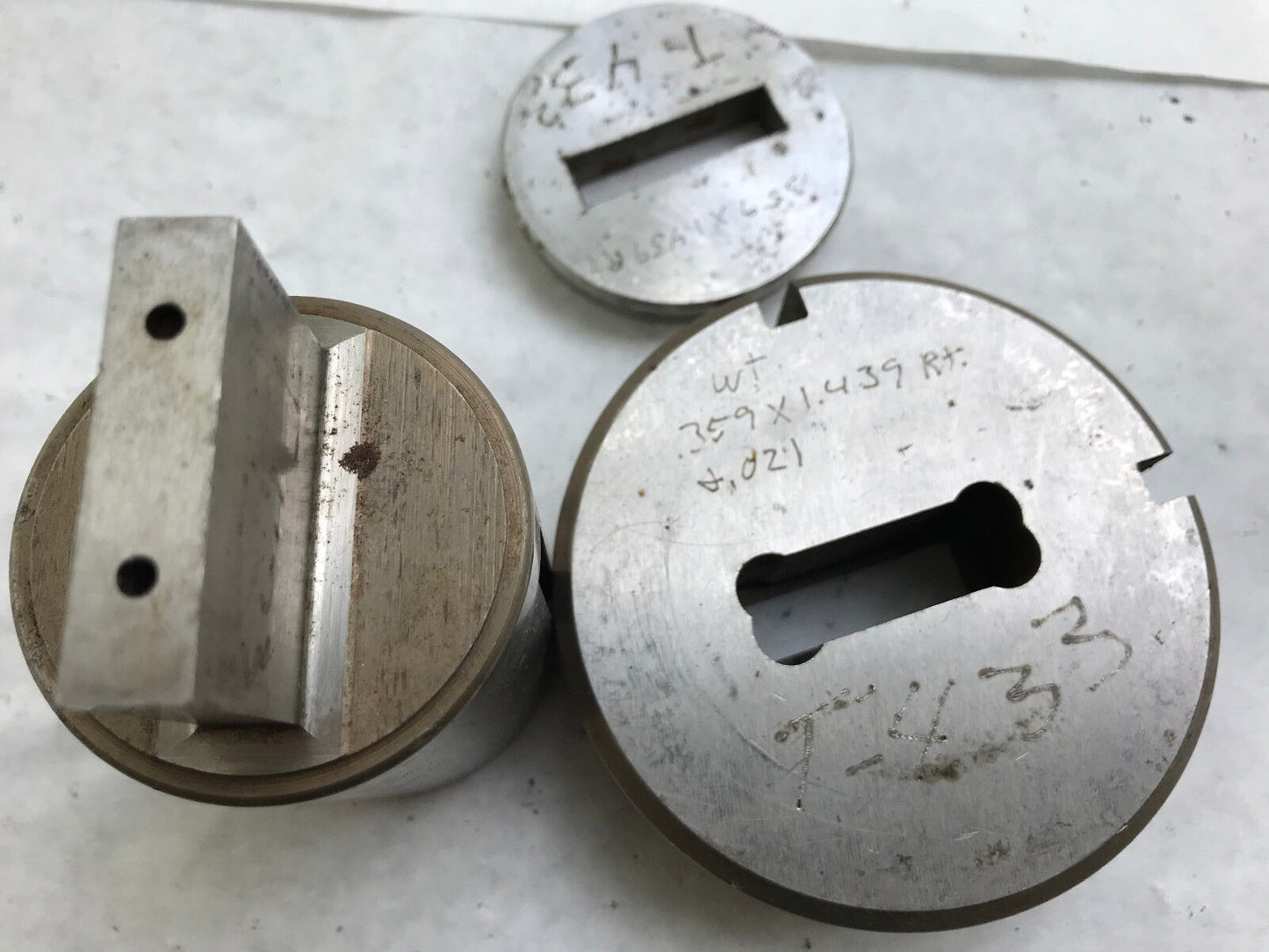 Wilson Wt .359"X1.439" Rectangle Thick Turret Punch Die,Tf
