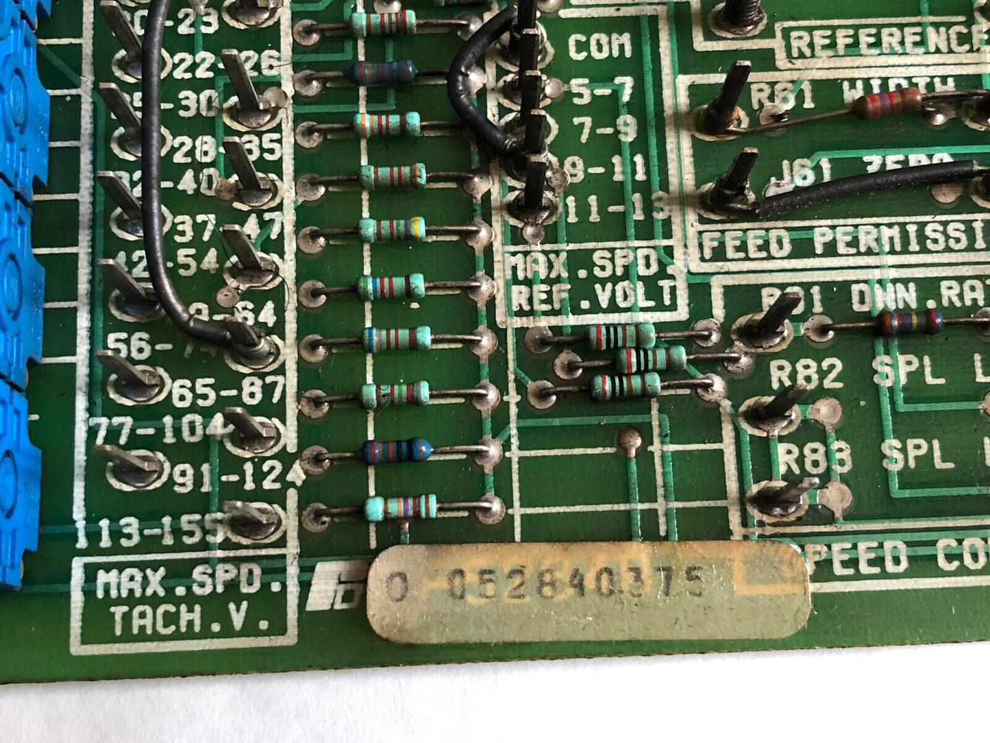 Reliance Electric Ccc,052840375,Board,801416-98A,410167-28A,052840205,Sv