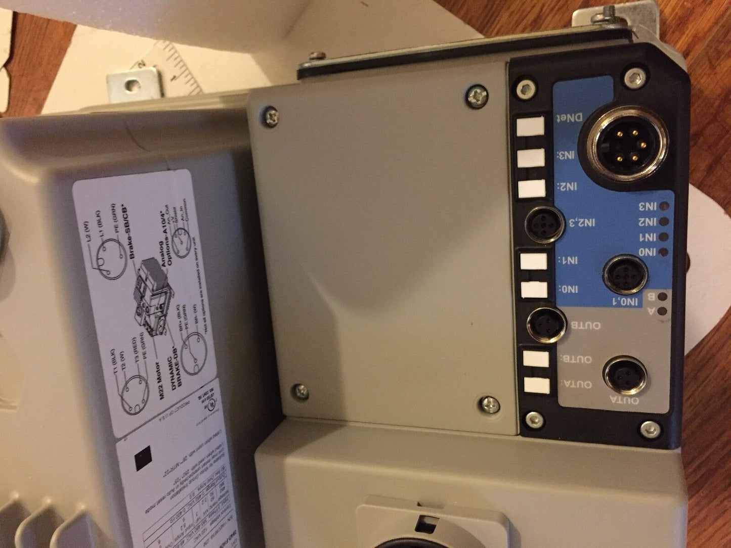New Allen Bradley 284D-Fhd6p0d-25-Cr-3 Drive,280D-Fn-25-C,Armorstart 6Amp,Fa
