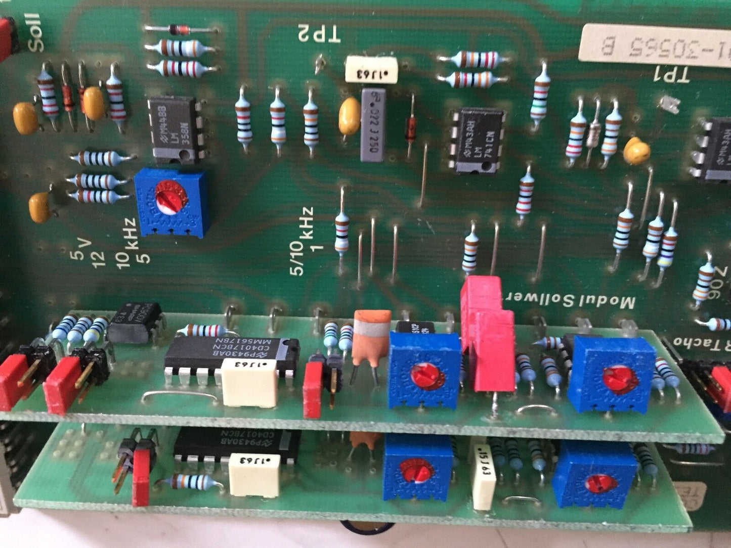 K-Tron 9191-30565,Version 4/4.1  Pc Board For Power Module ,Ek