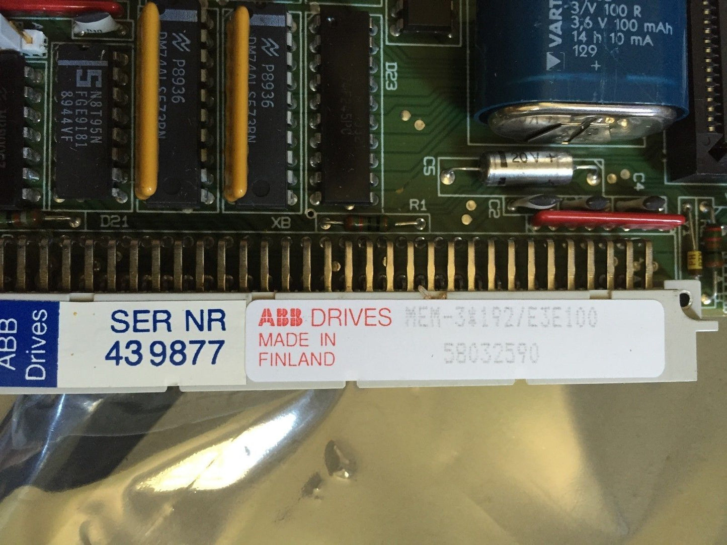 New Allen Bradley Mem86-3X192k,Mem-3*192/E3e100, Pcb Board,Fb