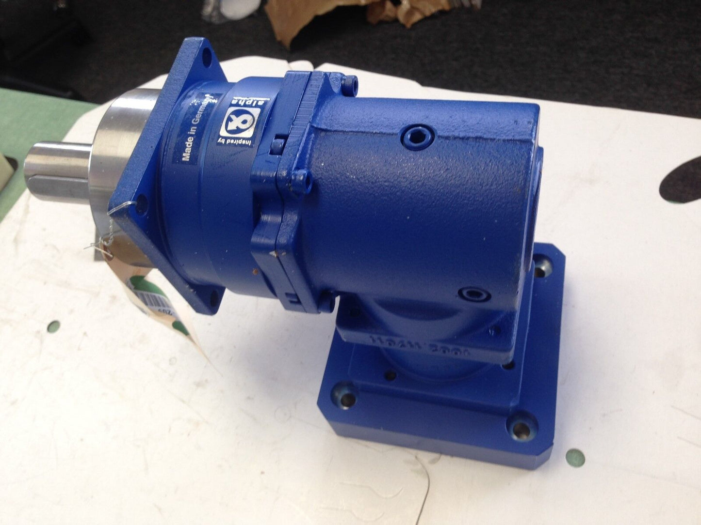 Alpha Spk 100-Mf2-20 141-000 Right Angle Gear Reducer,20:1 Ratio,1002 117011,Fi