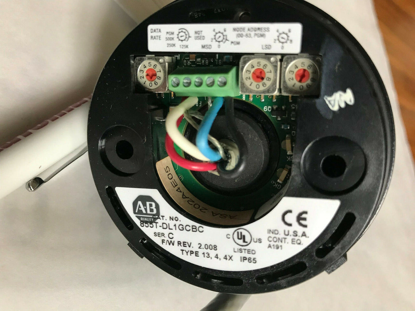 New 855T-Dl1gcbc Stack Light Base,Sd