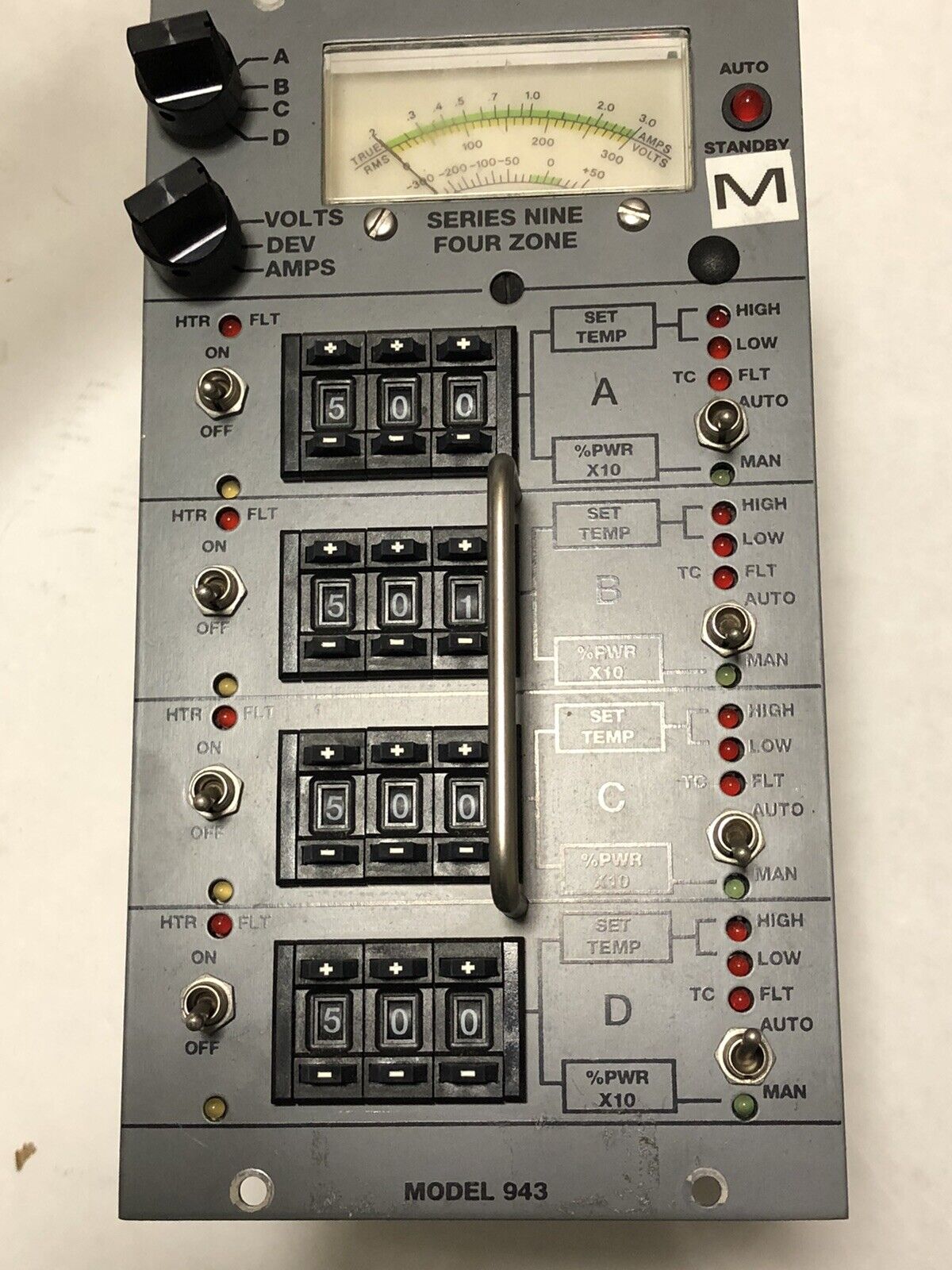 Mold Masters 943,Gammaflux 943A1-10,943A2-10 Series-Nine Four-Zone,943A1-1A,Ej