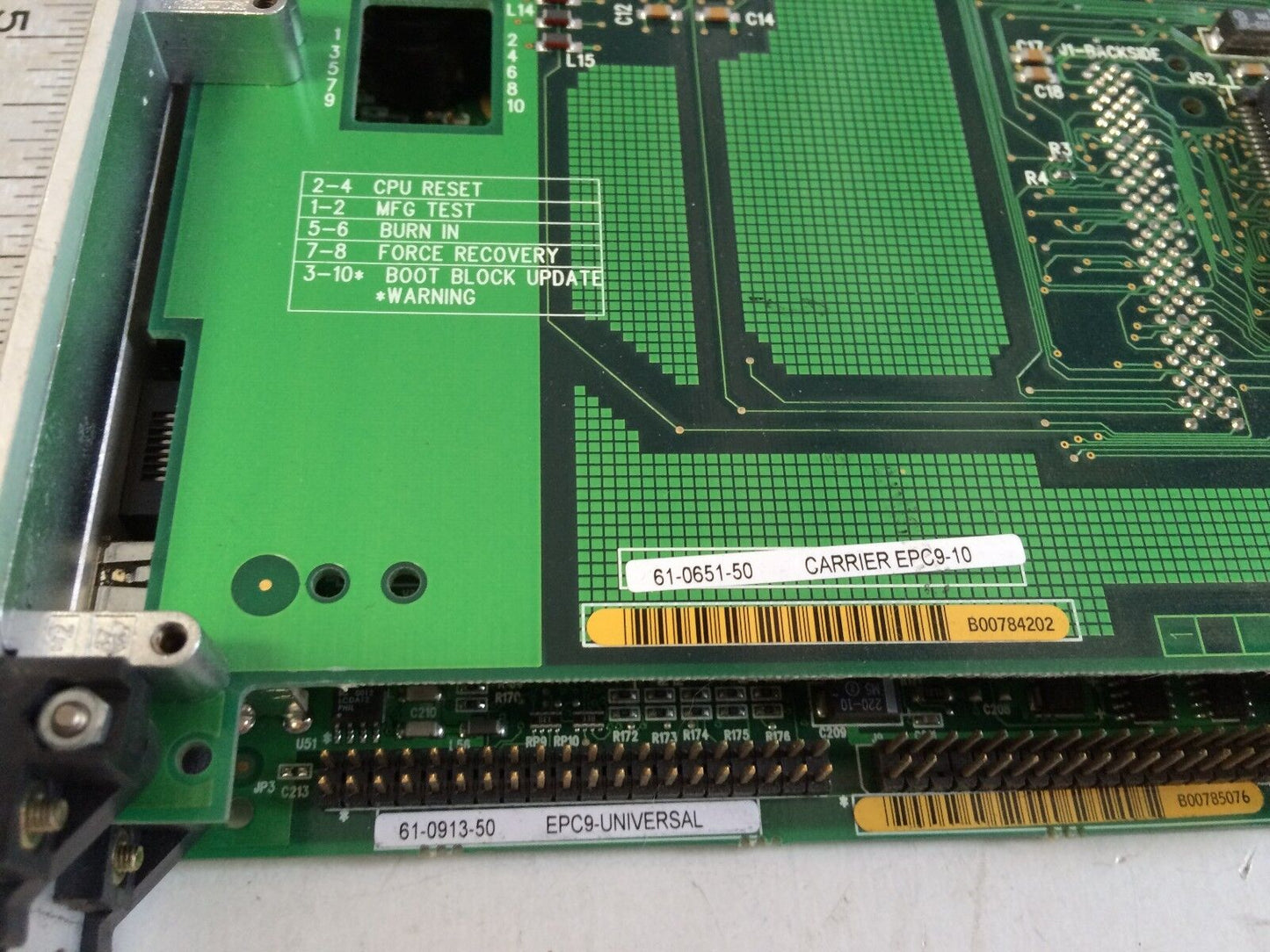 Radisys Epc-9,61-1054-00 Epm1,61-0651-50,61-0913-150,60-0305-05, Cpu Board,Ee