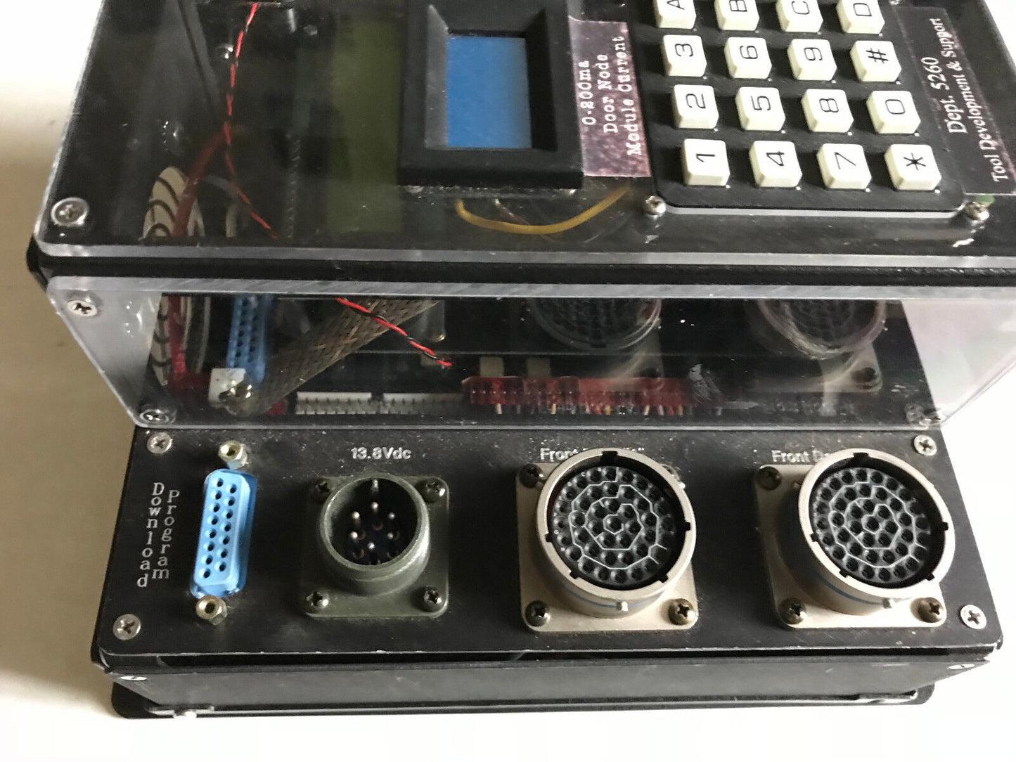 Chrysler 0-200Ma Door Node Dept 5260 Controller Program,Tool Development 5260,Sb