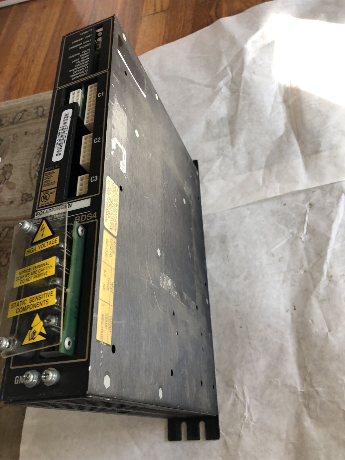Kollmorgen Bds4a-203J-0001-202B21p,Bds4,310Vdc/4.5Amp In 230Vac/3Amp,Bh