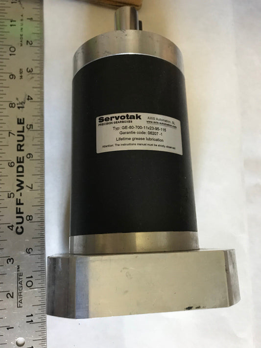 New Axis Servotak Ge-80-700-11X23-95-115,06207-1 Servo Precision Gear Head,Ae