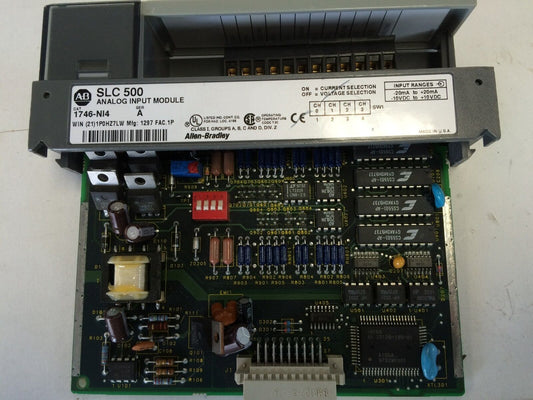 Allen Bradley 1746-Ni4 Scl 500 Analog Input Module,A-B 1746-N14,Fi
