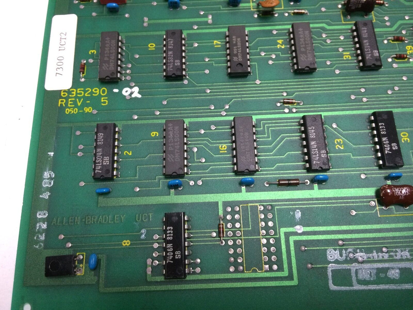 Allen Bradley Uct,635290-02,Dnc/Interface Rs-232C 7300-Uct2,635290 Rev5,Bf